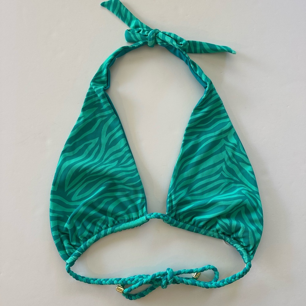 Beach Bunny Lex Reversible Bikini Top Size Large NWT